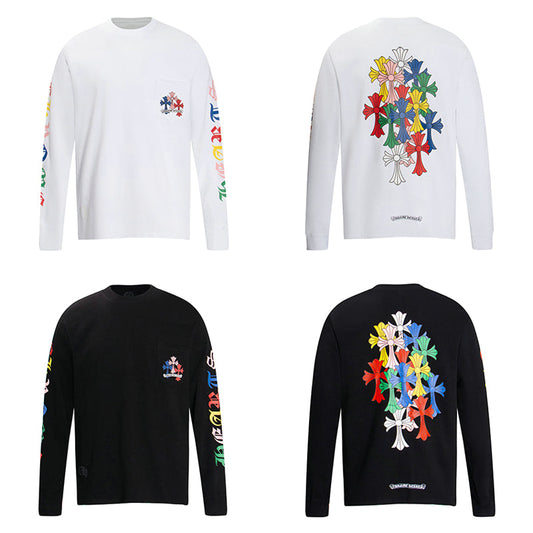 Chrome Hearts Men's Long-Sleeve T-shirt Sweatshirt K8003